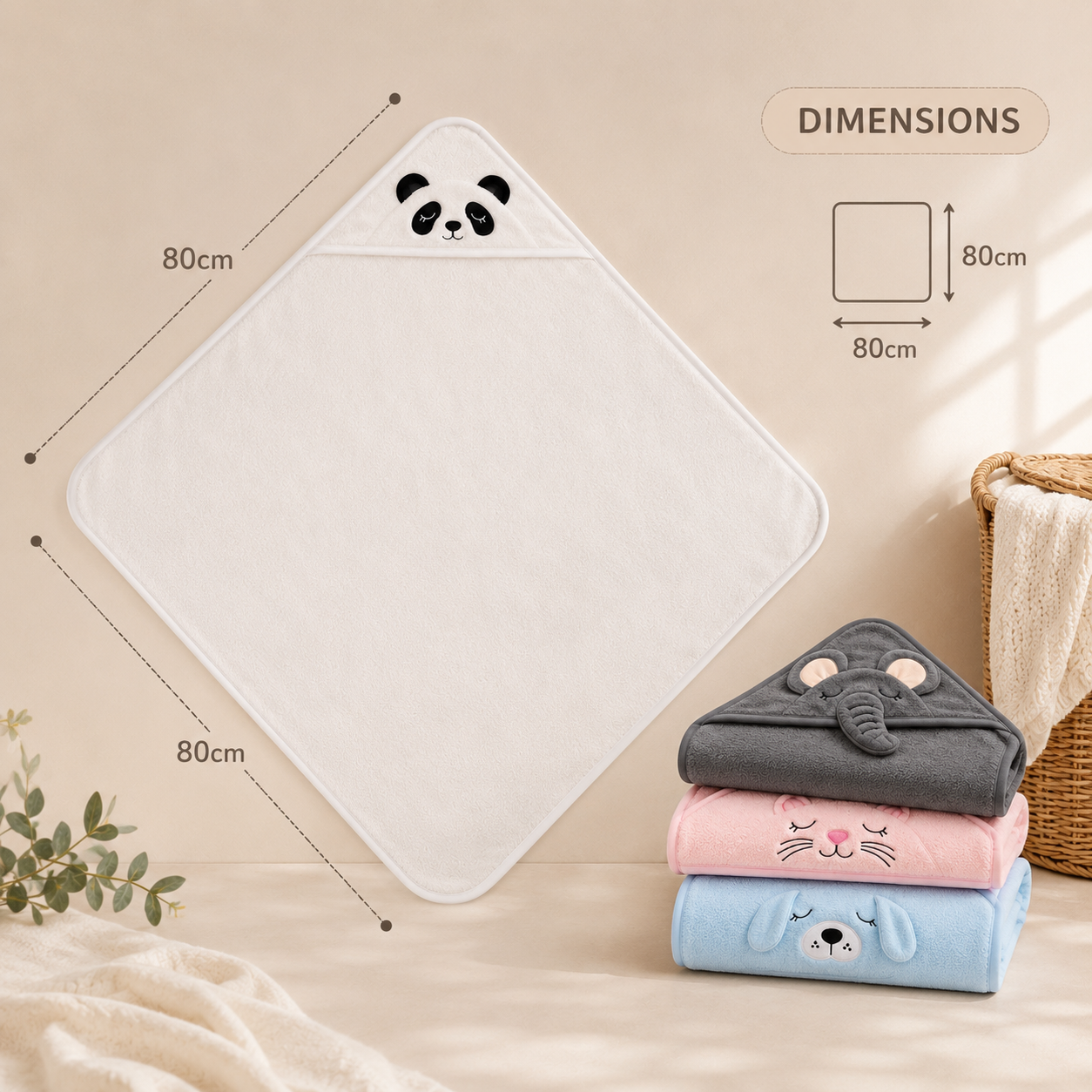 babybetter™ CozyCub Towels